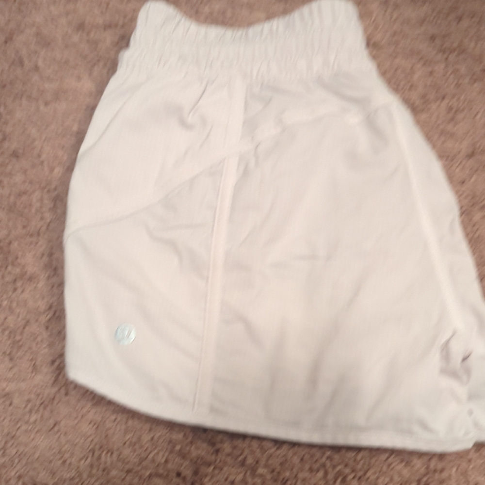 Lululemon White Athletic Skirt